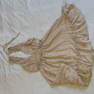 "Walk On the Sand Summer Dress" / Mocha